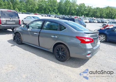 2018 Nissan Sentra Sr из США, поврежденный, VIN 3N1AB7AP2JY330218